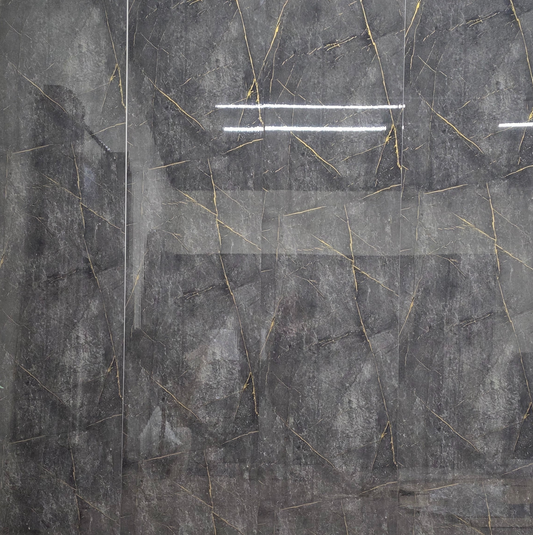 Pannello murale Aqua Grey Stone 240cm x 60cm